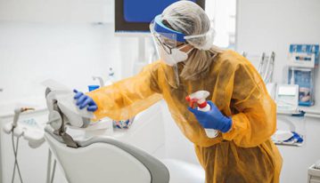 dental equipment sanitization